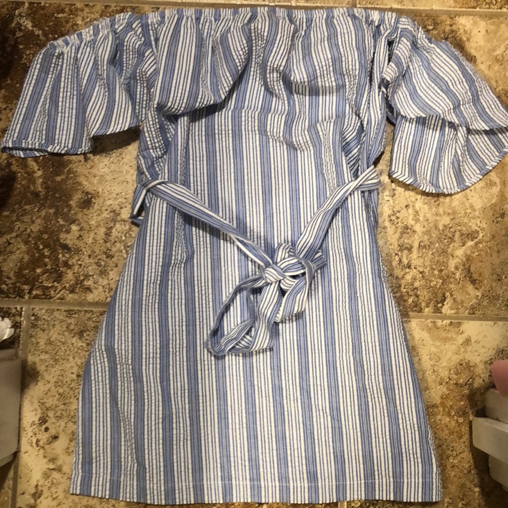 Seersucker dress